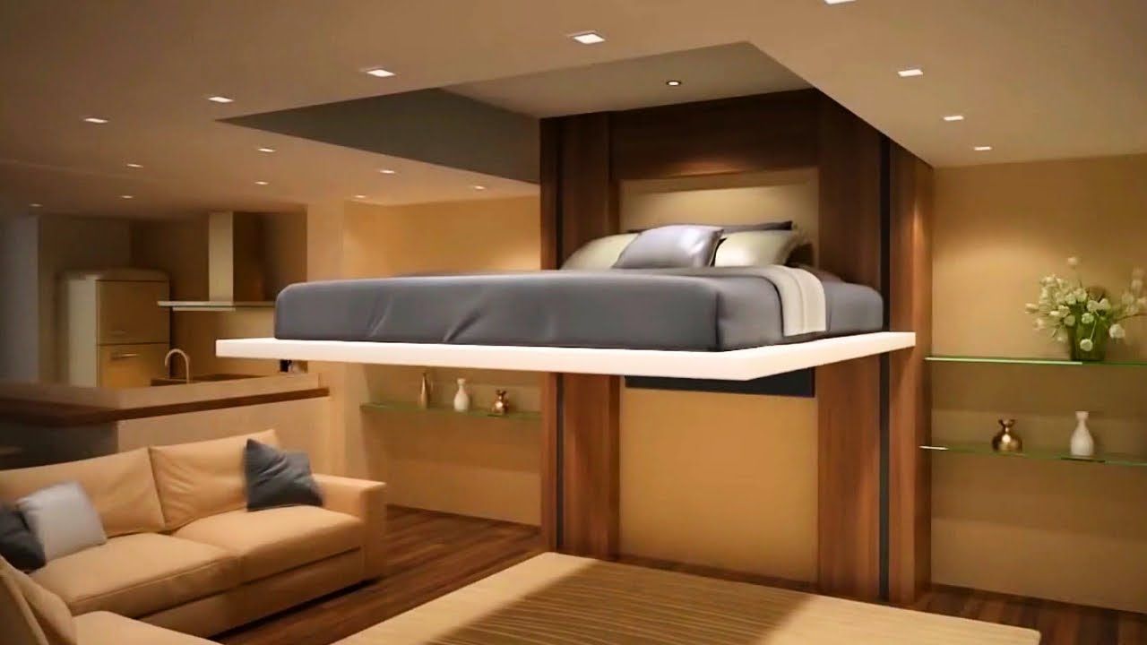 Thiết kế phòng ngủ gọn gàng, sắp xếp tinh tế để tăng diện tích